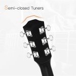 WINZZ AF227A 39" Acoustic Guitar Bundle with Accessories