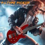 Ktaxon 4-String Electric Bass Guitar with Amp