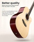 Moukey 41" Acoustic Guitar Bundle for Beginners