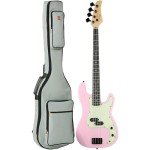 Full Size Beginner 4-String Electric Bass Guitar Set