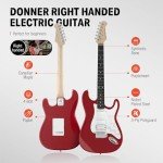 Donner 39-Inch Electric Guitar Starter Kit – Red