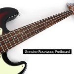 Fojill Full Size Electric Bass Guitar - Sunburst