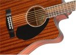 Fender CD-60SCE All Mahogany Acoustic-Electric Guitar Bundle
