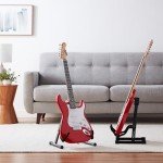 Adjustable A-Shape Guitar Stand - Fully Assembled