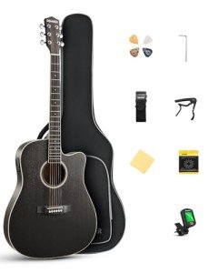 Donner 41-Inch Acoustic Electric Guitar Starter Kit