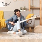 Glarry Full-Size 4-String Bass Guitar Set