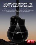 Donner 38" Carbon Fiber Acoustic Guitar Kit