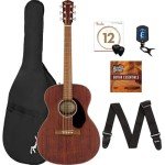 Fender CC-60S Concert Acoustic Guitar Bundle