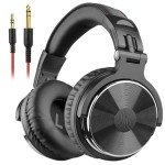 OneOdio Studio Monitor Headphones for Musicians - Black