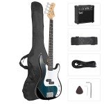 Glarry Electric Bass Guitar Starter Kit with AMP