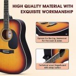 41" Dreadnought Acoustic Guitar Starter Kit - Sunburst