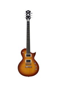 IYV 6 String Solid Body Electric Guitar - Cherry Sunburst