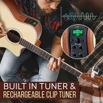 Pyle Acoustic-Electric Guitar Kit with Accessory Set