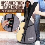 Pyle Acoustic-Electric Guitar Kit with Accessory Set
