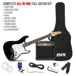 LyxPro 39" Electric Guitar Starter Kit with Amp
