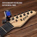 LyxPro 39" Electric Guitar Starter Kit with Amp