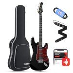 Donner DST-200 39" Electric Guitar - Void Black