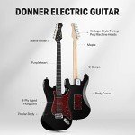 Donner DST-200 39" Electric Guitar - Void Black