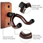 Guitar Wall Mount Hangers - 2 Pack