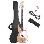 Glarry Full-Size Electric 4-String Bass Guitar