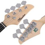Full-Size Electric Bass Guitar Starter Kit - Black