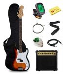 Stedman Pro Beginner Bass Guitar Bundle - Sunburst