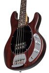 Sterling StingRay Ray4 Walnut Satin Bass Guitar