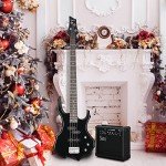 Glarry 4-String Electric Bass Guitar Bundle