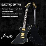 Firefly FFLX Solid Body Electric Guitar - Black