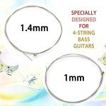 CashBeat Stainless Steel 4 String Bass Guitar Strings