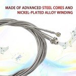 CashBeat Stainless Steel 4 String Bass Guitar Strings