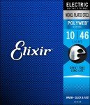 Elixir Electric Guitar Strings, Light 10-46, Nickel Plated