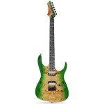 Leo Jaymz Monsoon Electric Guitar - Green Burl