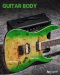Leo Jaymz Monsoon Electric Guitar - Green Burl