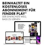 Squier Affinity Precision Bass - Lake Placid Blue