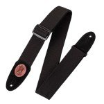 Levy's Signature Cotton Guitar Strap - Black