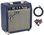 Fender Frontman 10G Combo Amp - Midnight Blue Bundle