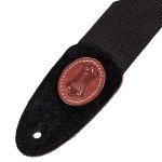 Levy's Signature Cotton Guitar Strap - Black