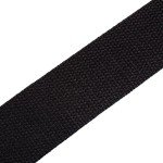 Levy's Signature Cotton Guitar Strap - Black