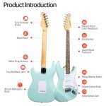 MOSEN 39" Electric Guitar Starter Kit - Blue