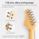 MOSEN 39" Electric Guitar Starter Kit - Blue