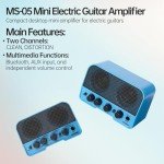 MOSEN 39" Electric Guitar Starter Kit - Blue