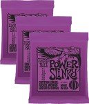 Ernie Ball Power Slinky Guitar Strings - 3 Pack