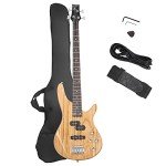 Glarry Full Size 4-String Electric Bass Guitar