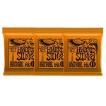 Ernie Ball Hybrid Slinky Guitar Strings - 3 Pack