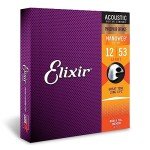 Elixir Light Phosphor Bronze Acoustic Guitar Strings