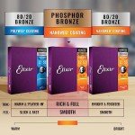Elixir Light Phosphor Bronze Acoustic Guitar Strings