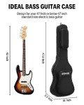 Donner 47-Inch Waterproof Bass Guitar Gig Bag