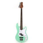 Fojill Full Size Electric Bass Guitar - Green