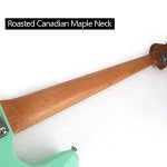 Fojill Full Size Electric Bass Guitar - Green